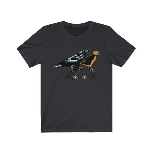 Birds, Unisex Jersey Short Sleeve Tee - Image 7