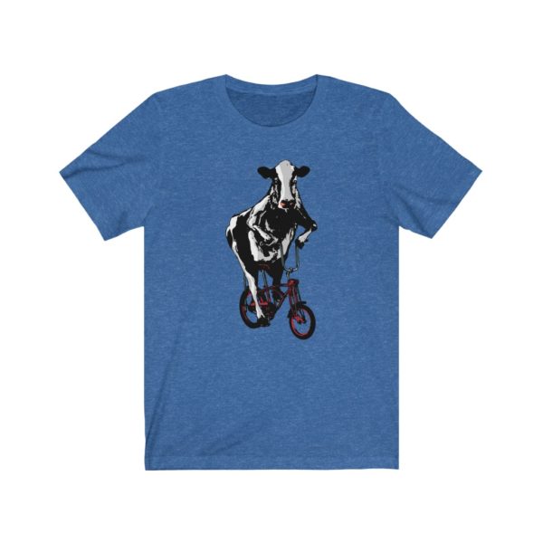 Cow, Unisex Jersey Short Sleeve Tee - Image 11