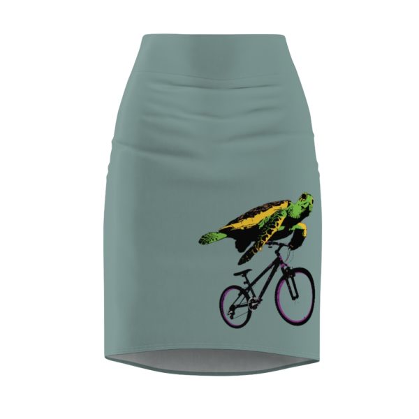 Turtle, Women's Pencil Skirt - Image 2