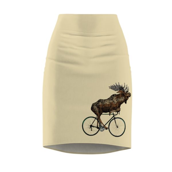 Moose, Women's Pencil Skirt - Image 2
