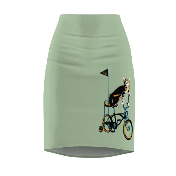 Kitten, Women's Pencil Skirt - Image 2