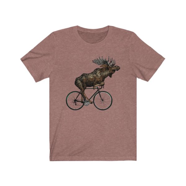 Moose, Unisex Jersey Short Sleeve Tee