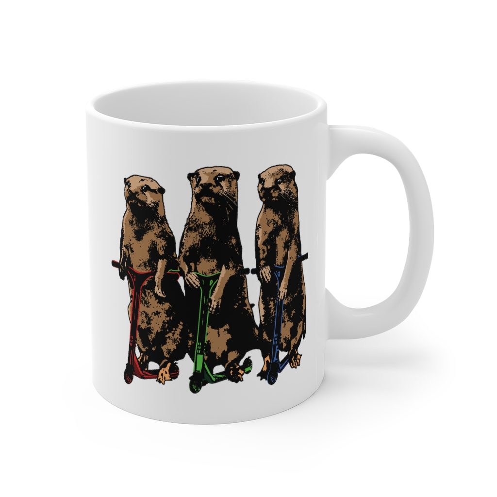 Otters, Mug 11oz