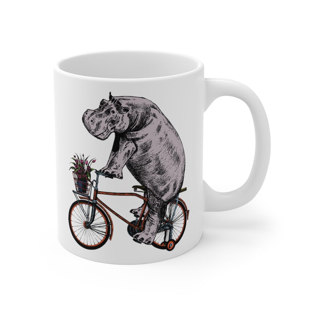 Hippo, Mug 11oz
