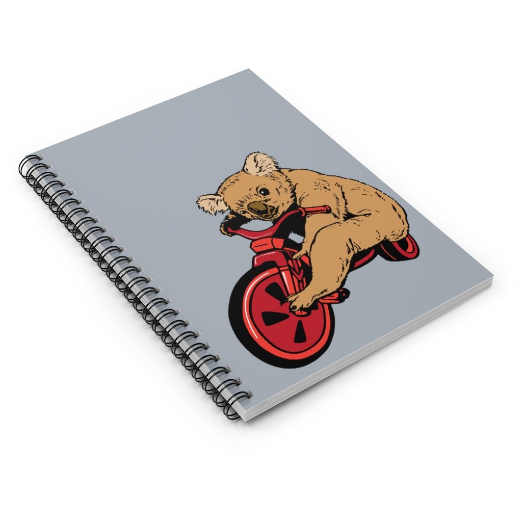 Koala, Spiral Notebook - Ruled Line