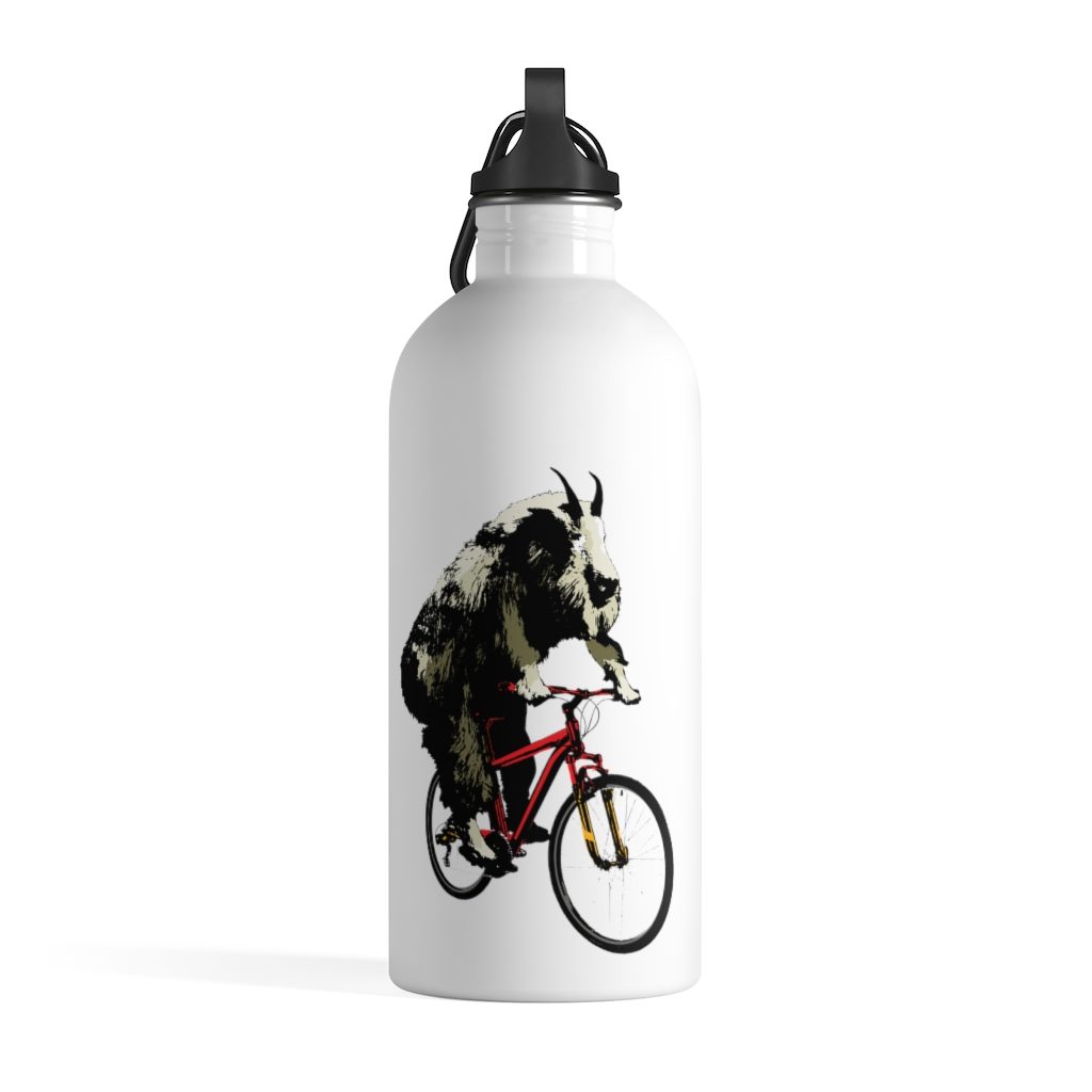 Goat, Stainless Steel Water Bottle