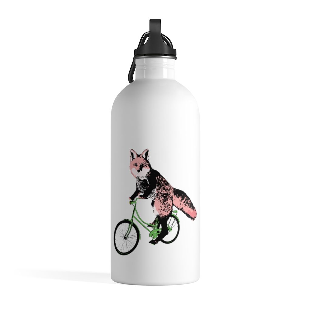 Fox, Stainless Steel Water Bottle