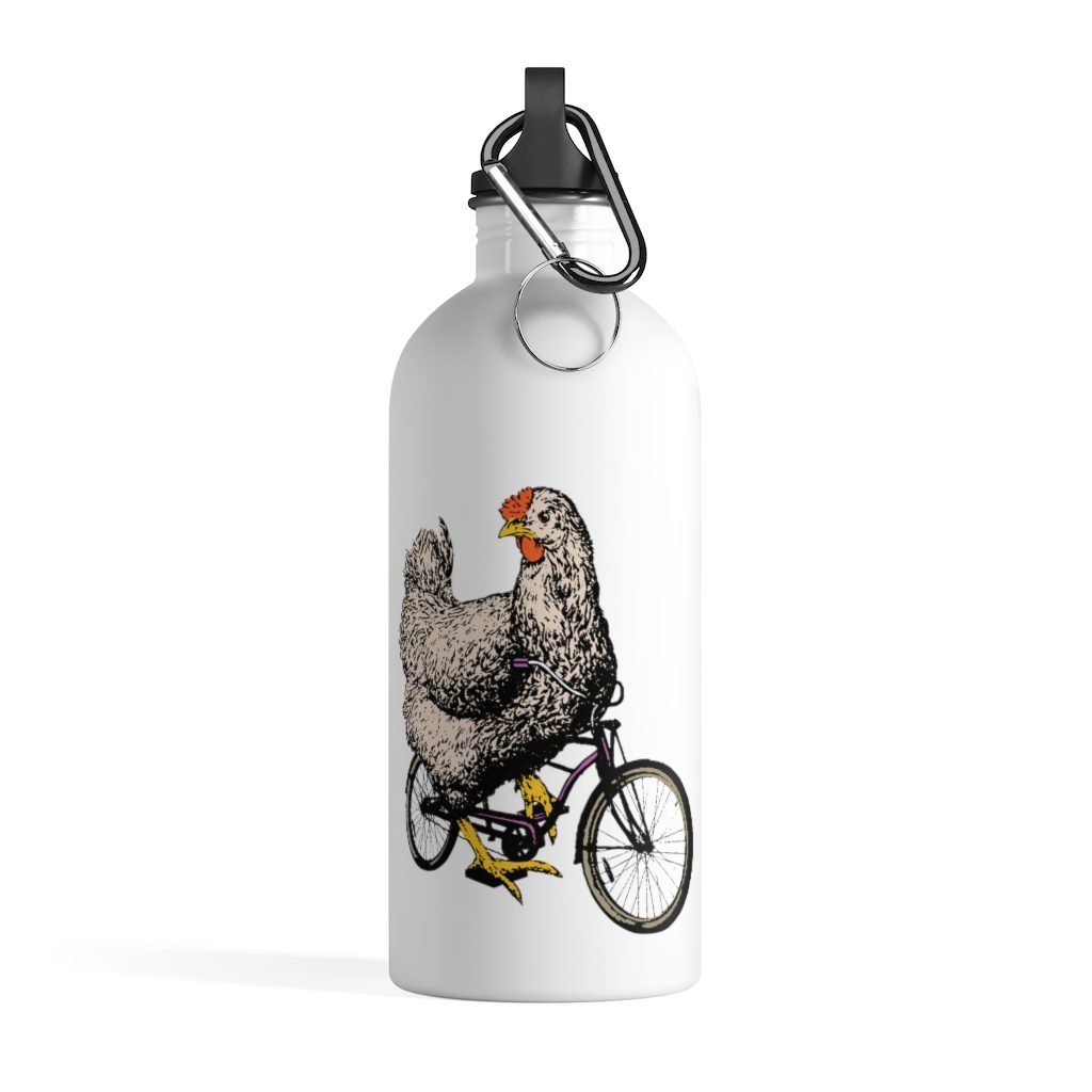 Chicken, Stainless Steel Water Bottle