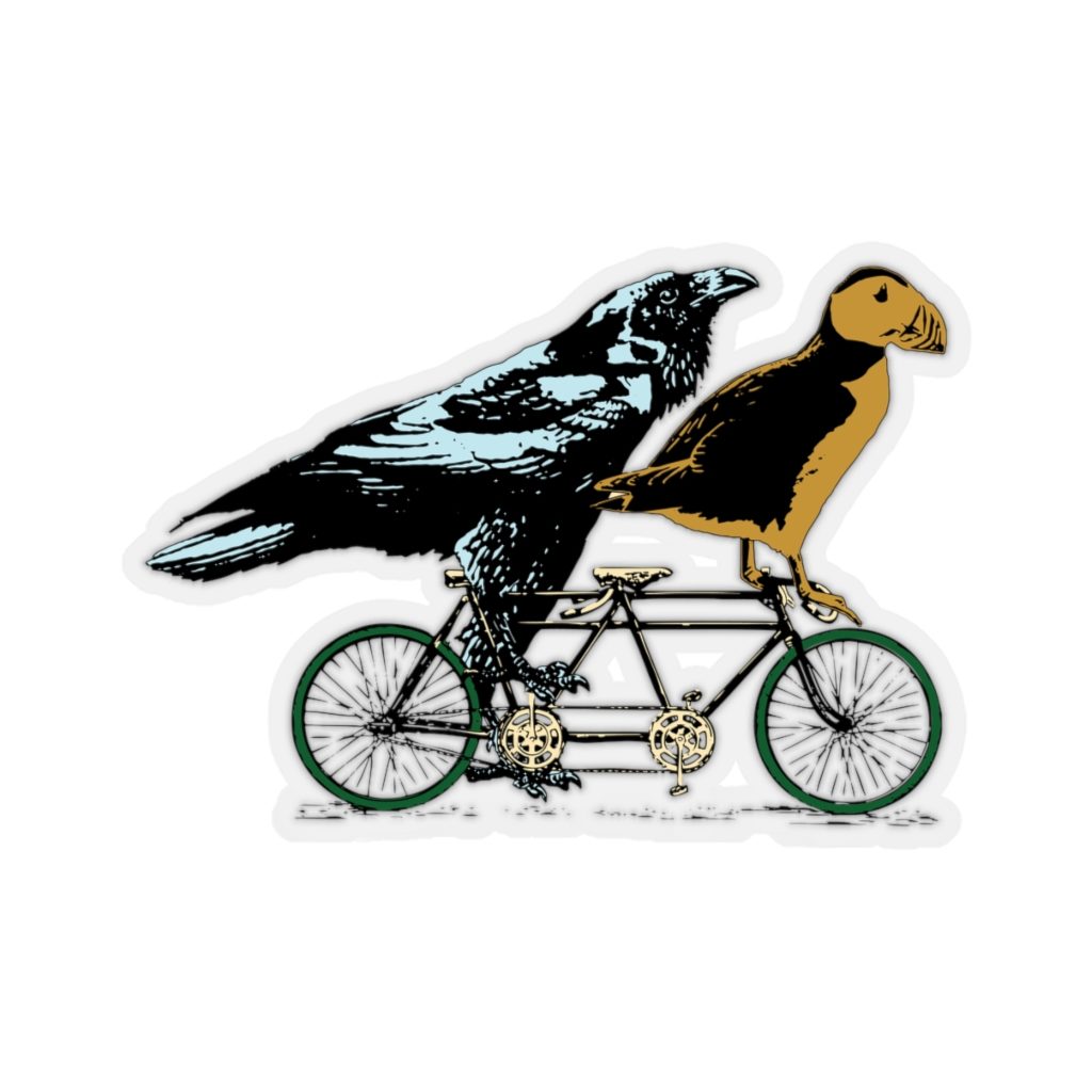 Birds, Kiss-Cut Sticker