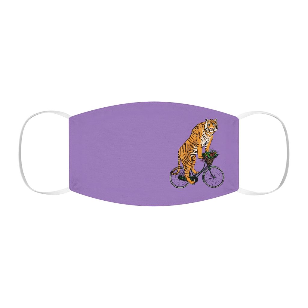 Tiger, Snug-Fit Polyester Face Mask