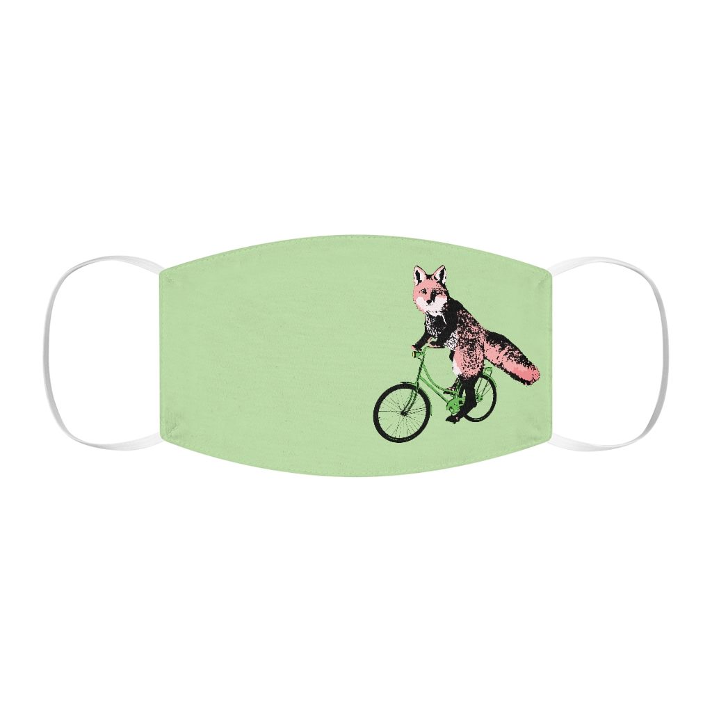 Fox, Snug-Fit Polyester Face Mask