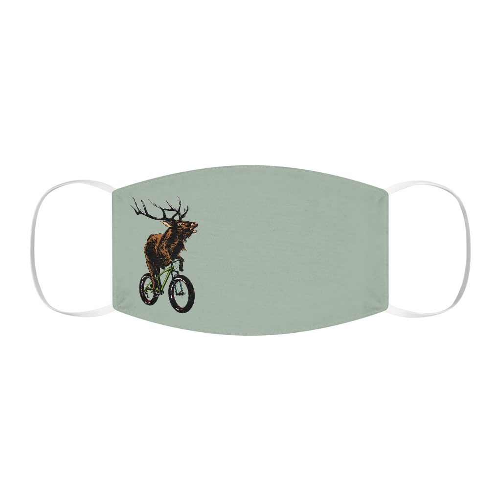 Elk, Snug-Fit Polyester Face Mask
