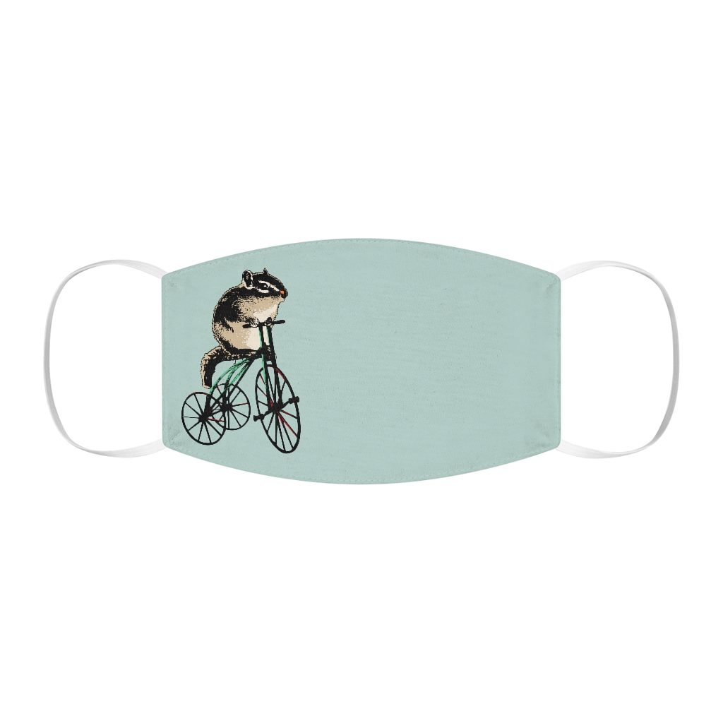 Chipmunk, Snug-Fit Polyester Face Mask