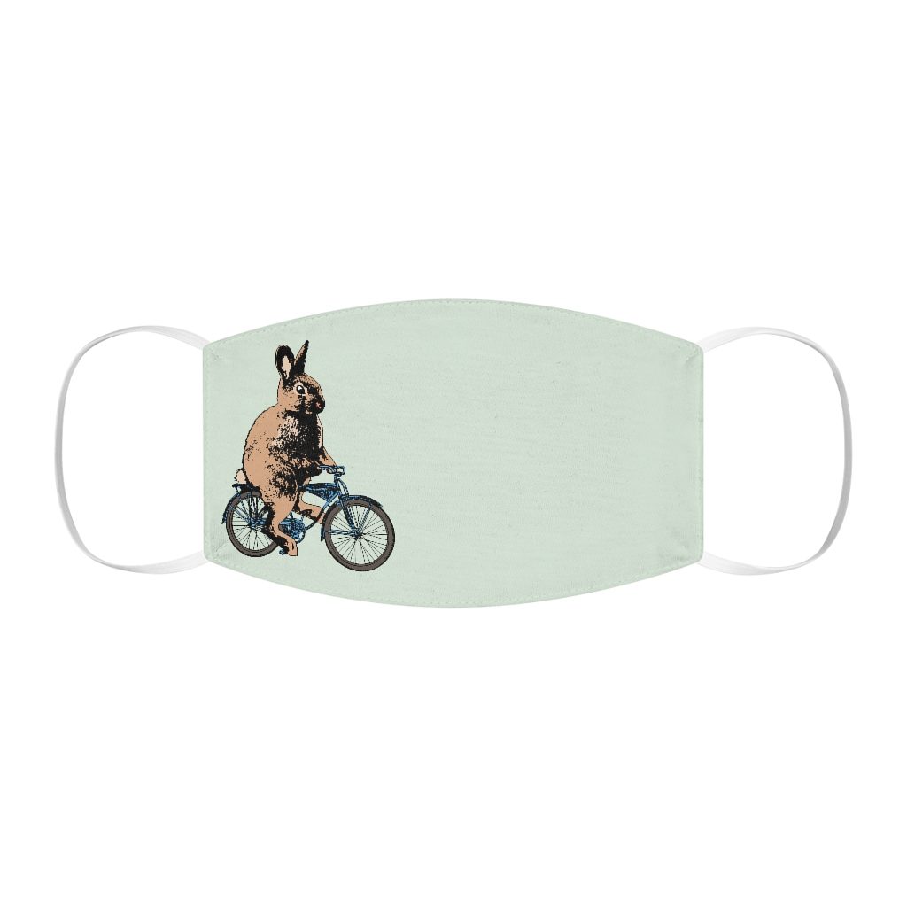 Bunny, Snug-Fit Polyester Face Mask