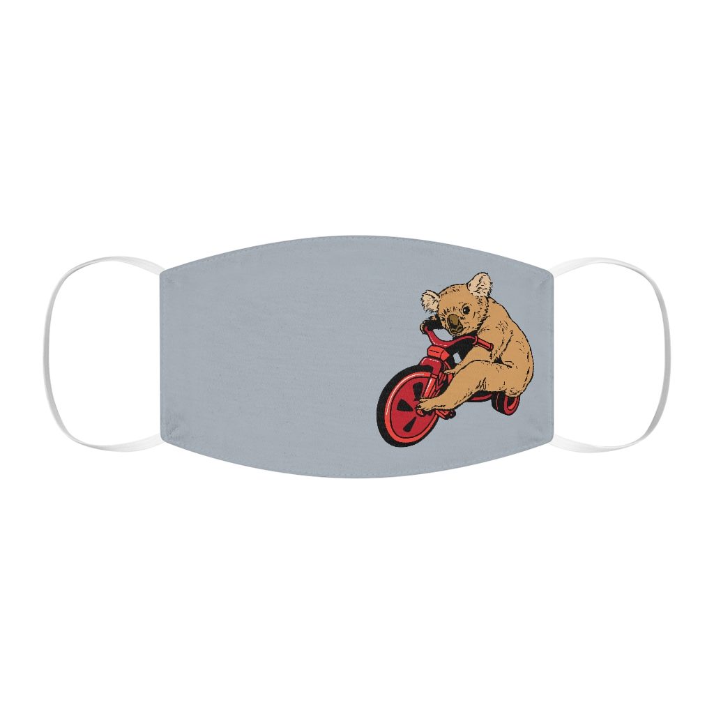 Koala, Snug-Fit Polyester Face Mask