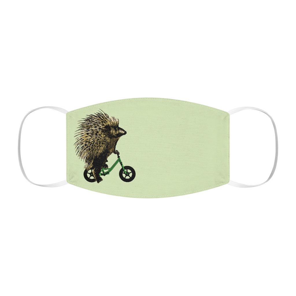 Porcupine, Snug-Fit Polyester Face Mask