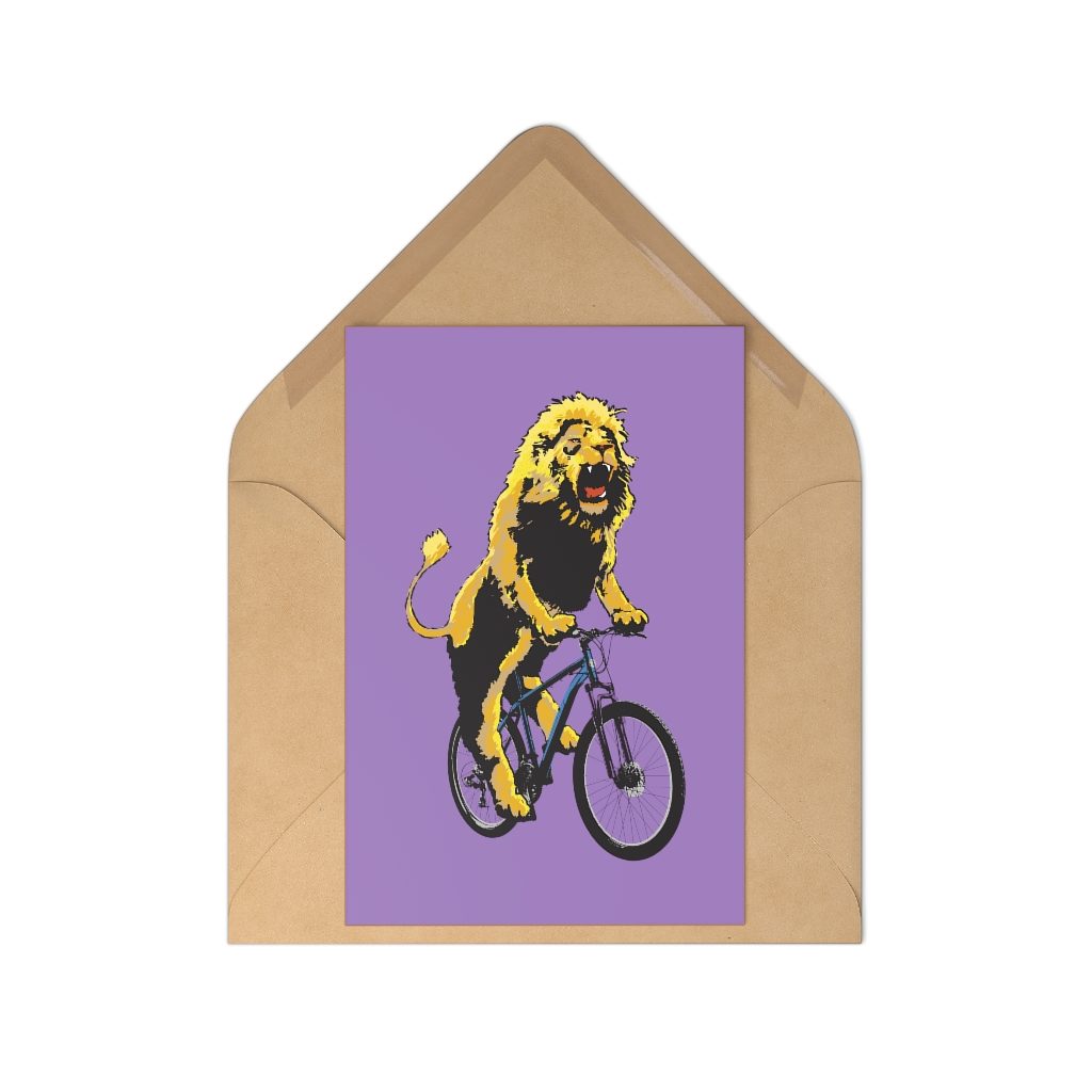 Lion,  Postcards (7 pcs)