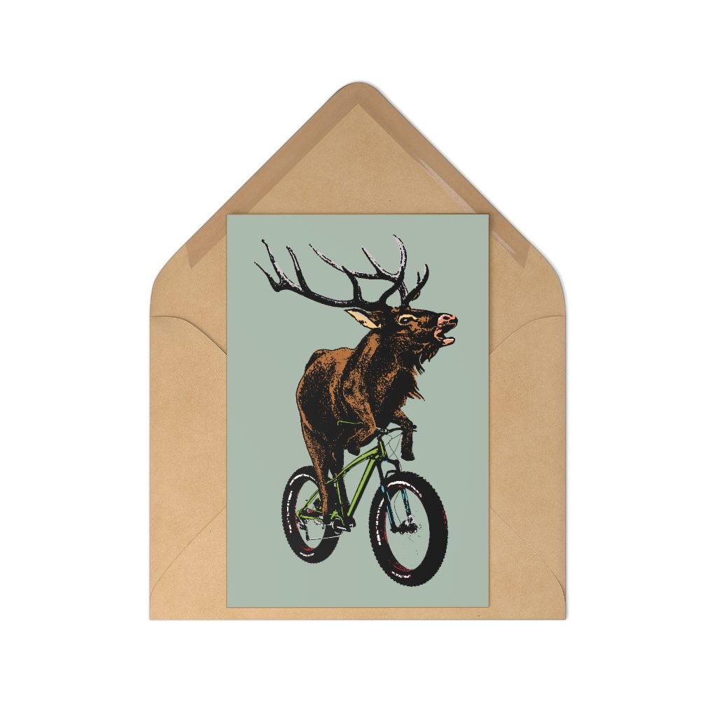 Elk,  Postcards (7 pcs)