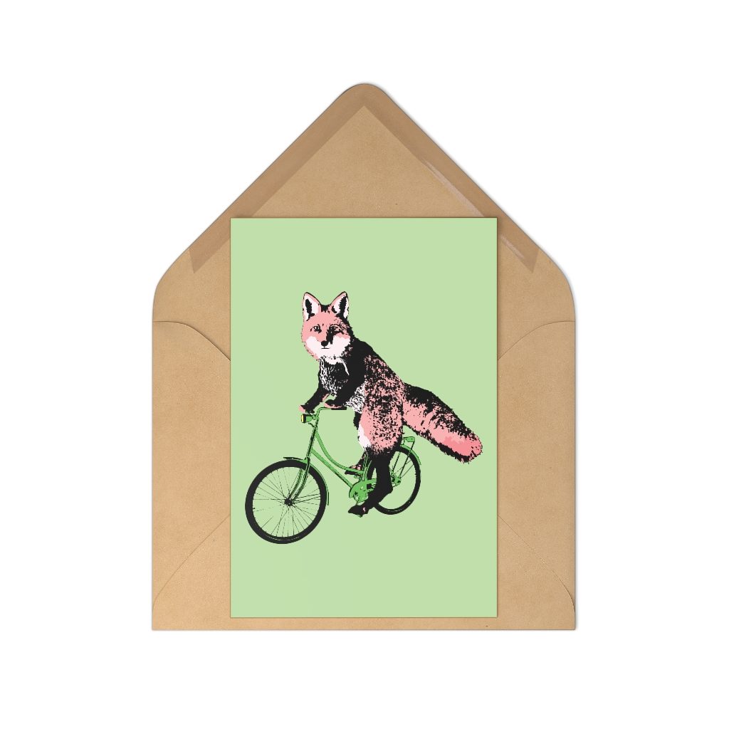 Fox,  Postcards (7 pcs)