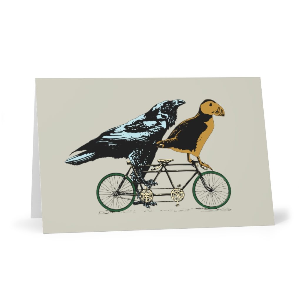 Birds, Greeting Cards (7 pcs)