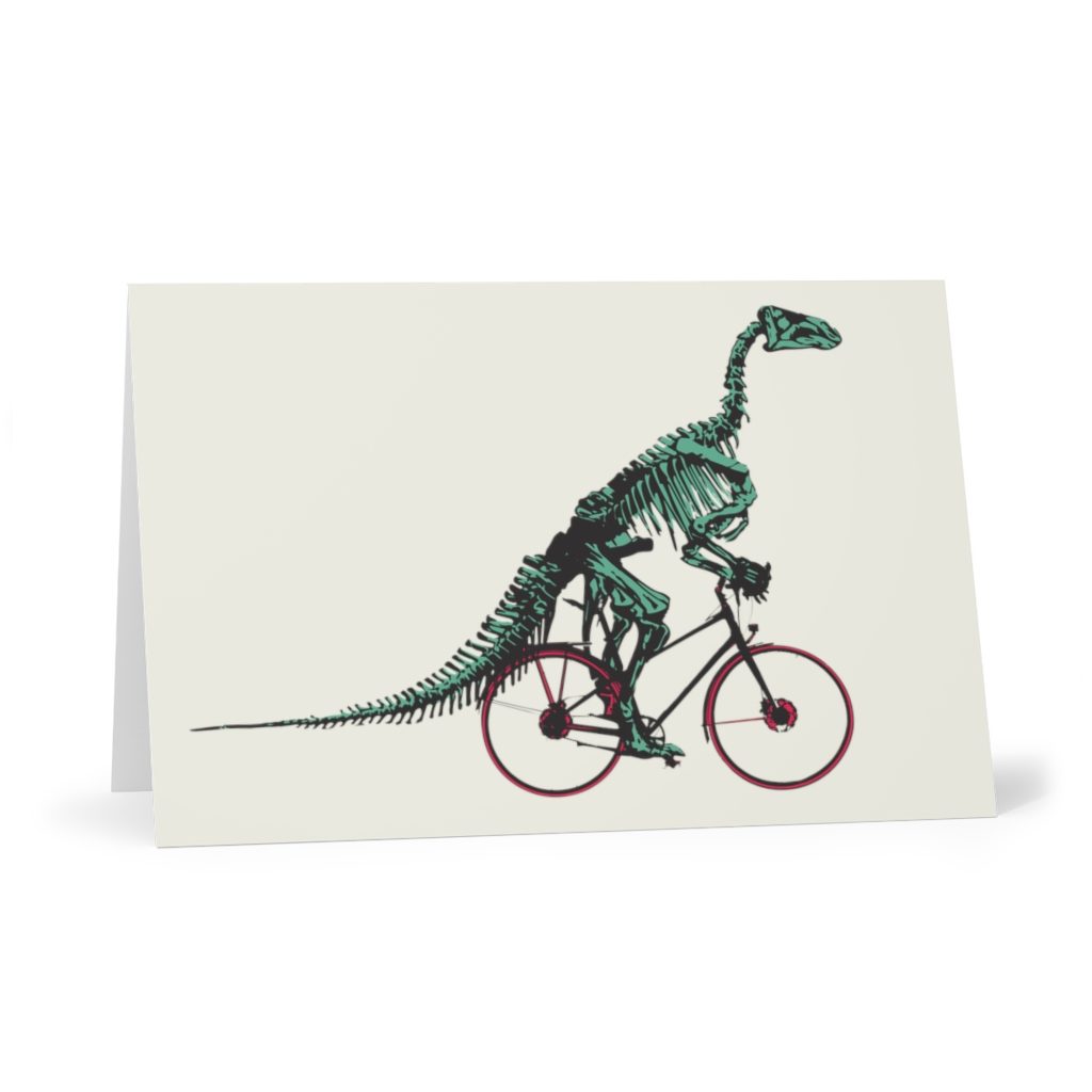 Dino Fossil, Greeting Cards (7 pcs)
