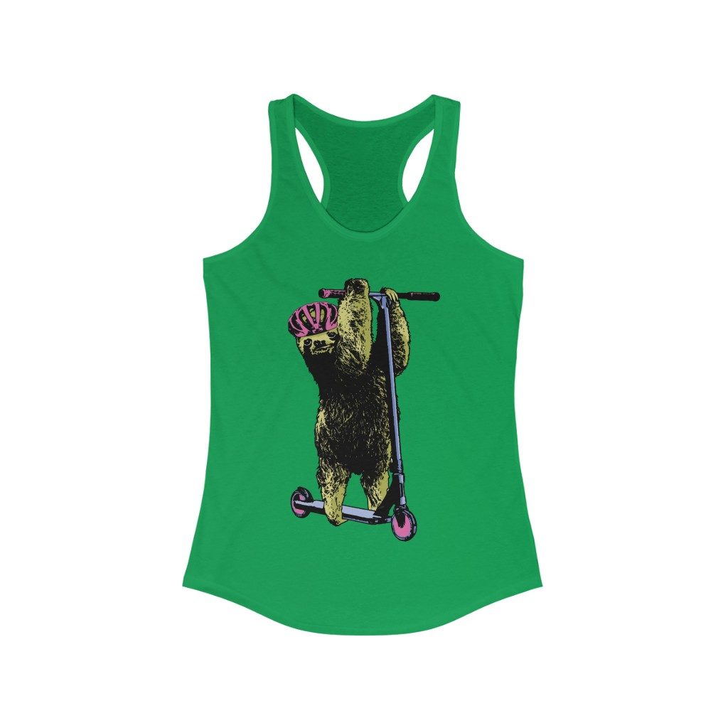 Sloth - Women's Ideal Racerback Tank