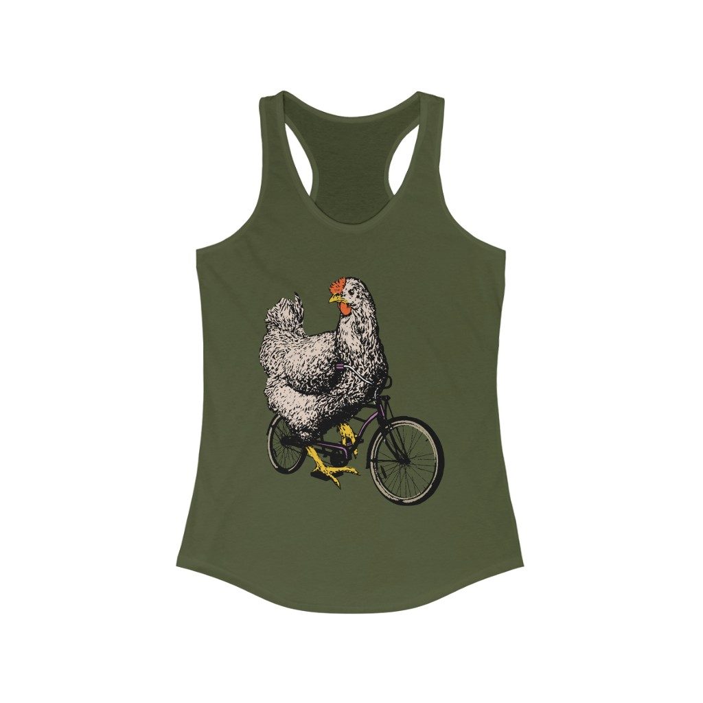 Chicken - Women's Ideal Racerback Tank