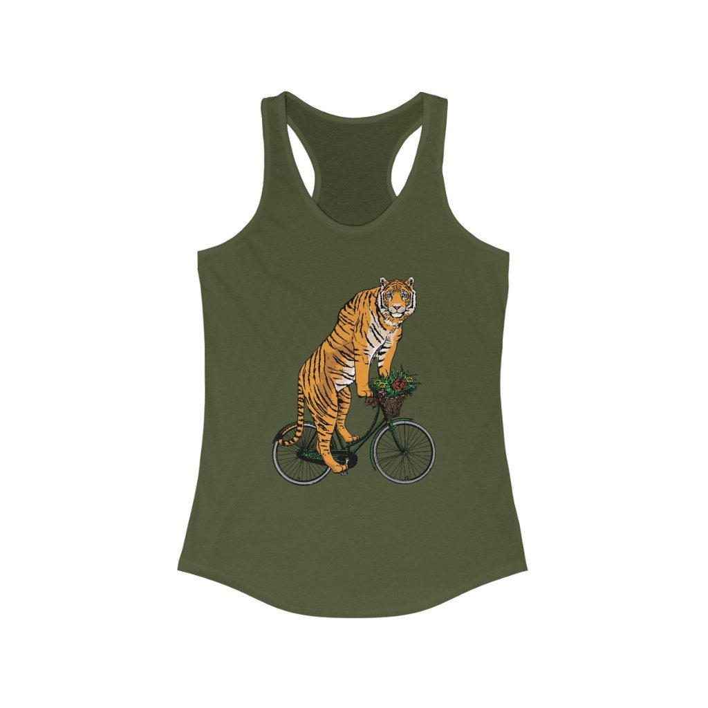 Tiger - Women's Ideal Racerback Tank