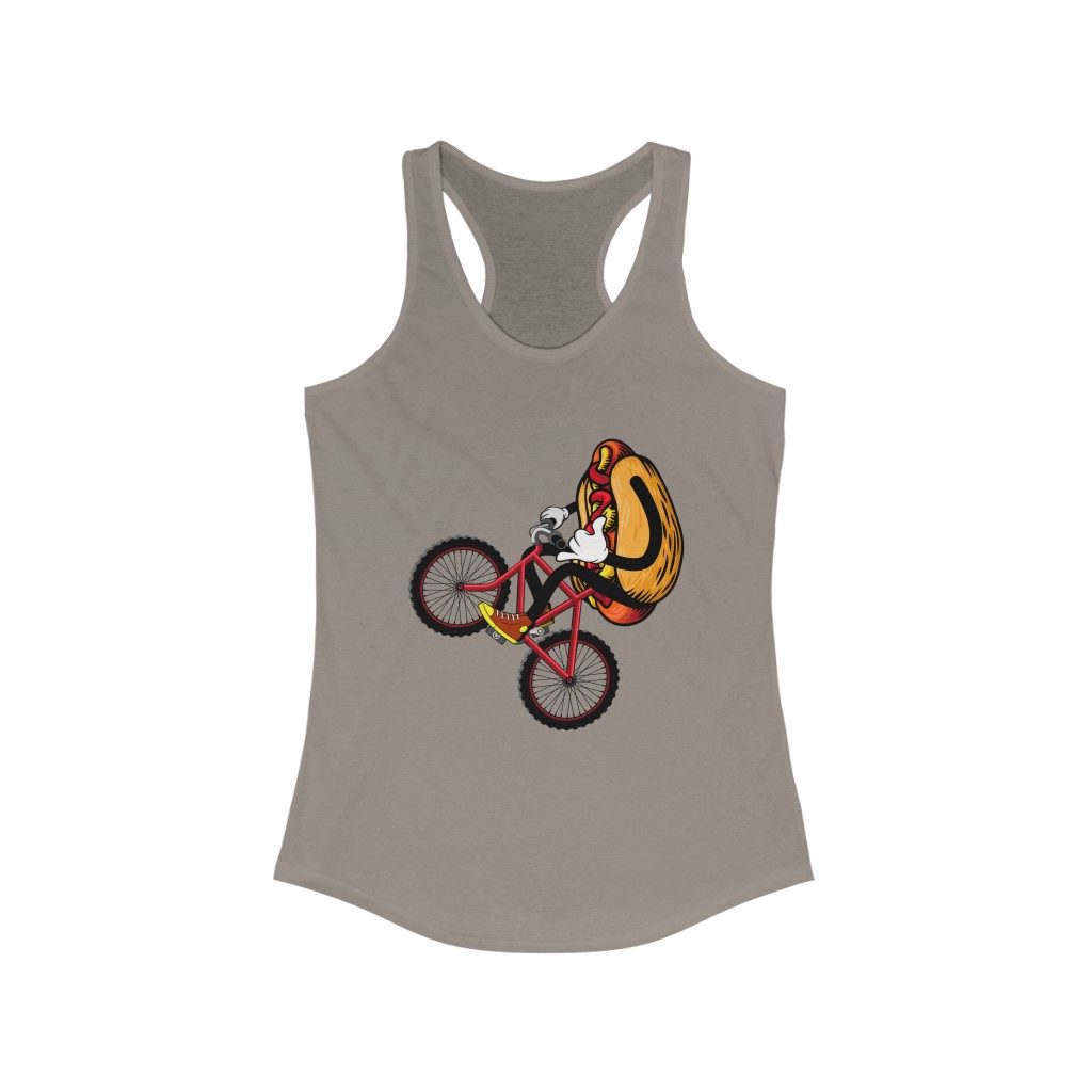 Hot Dog - Women's Ideal Racerback Tank