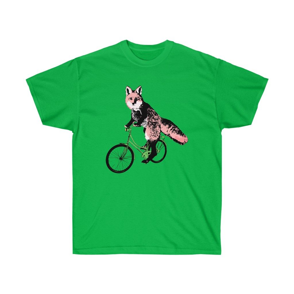 Fox, Unisex Ultra Cotton Tee