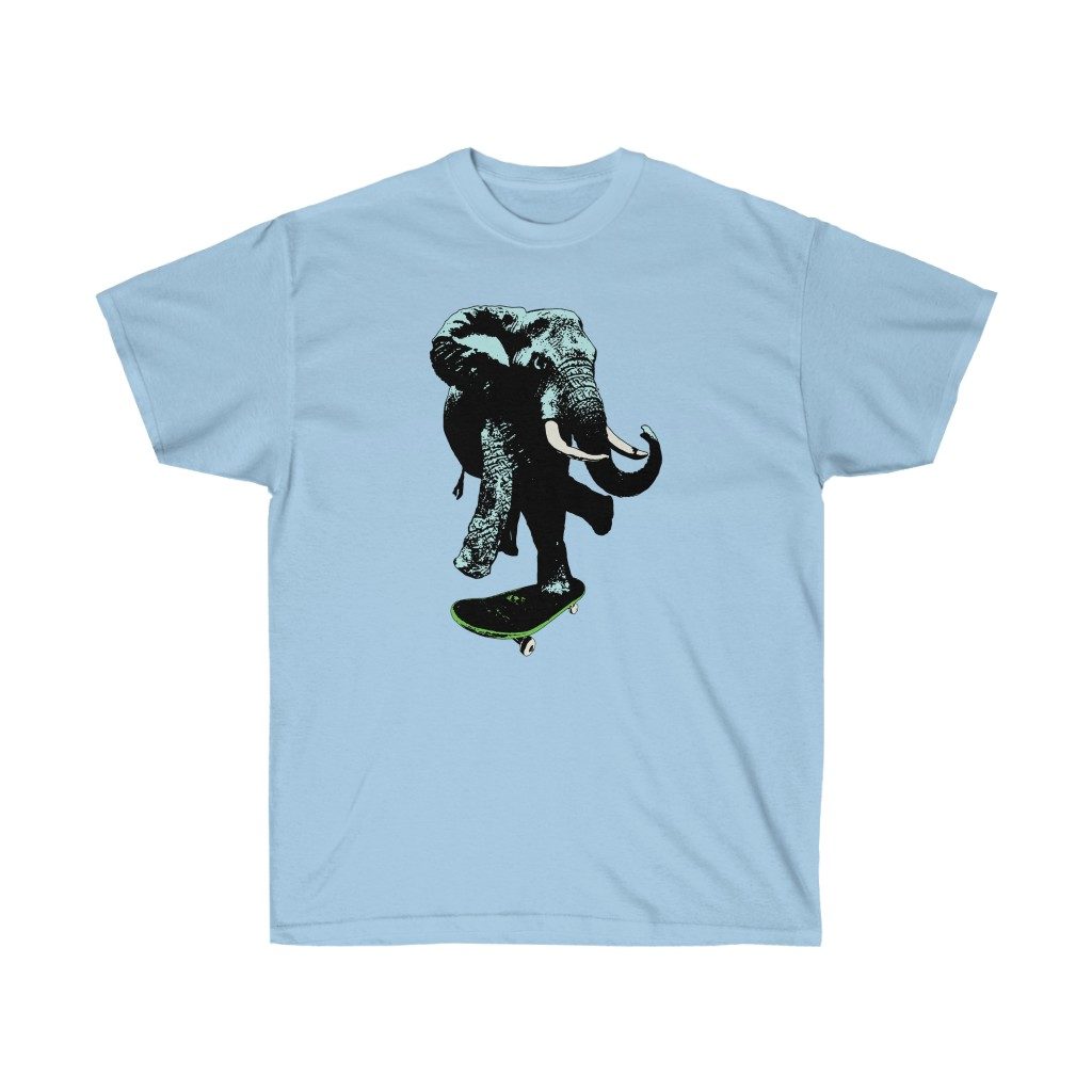 Elephant on Board, Unisex Ultra Cotton Tee