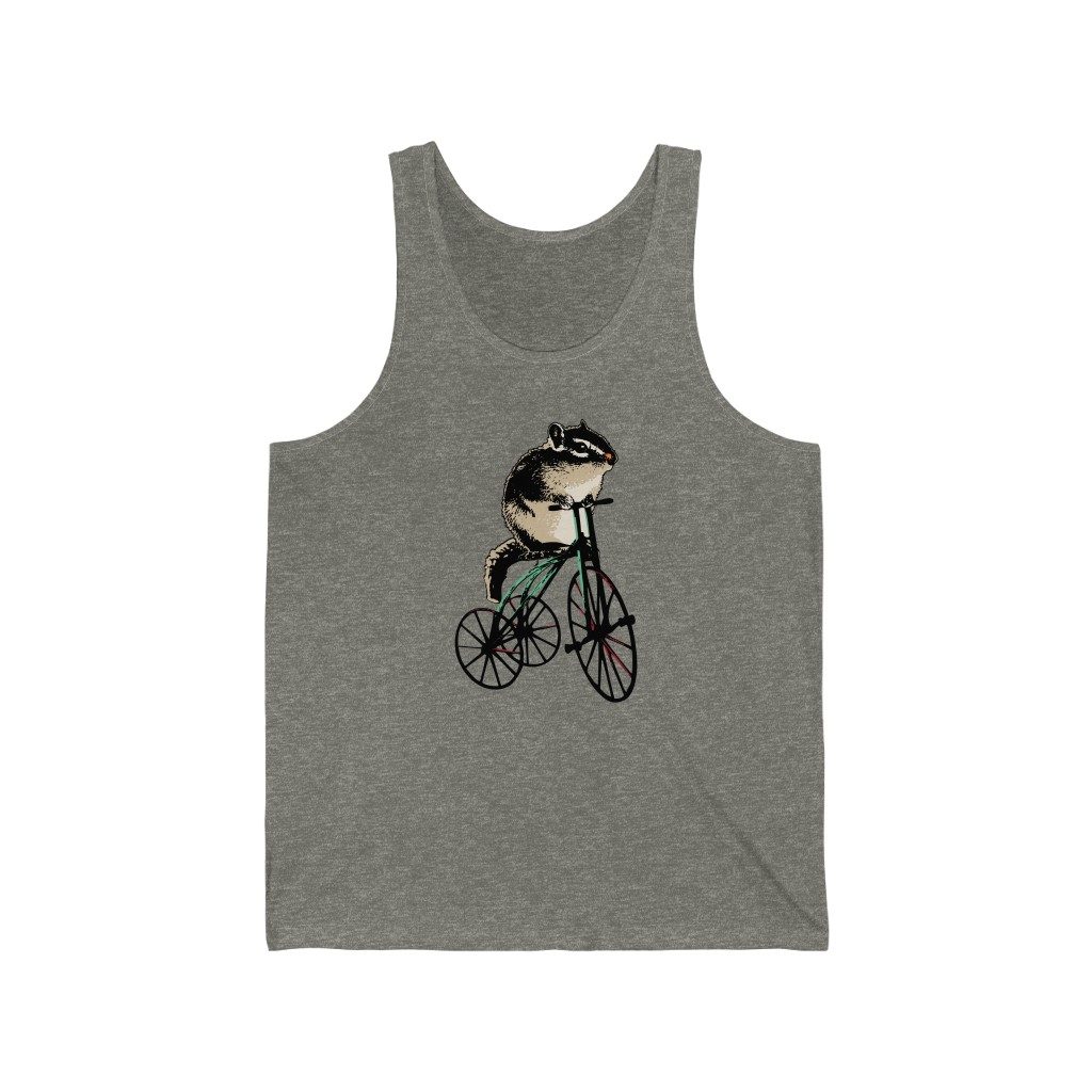 Chipmunk, Unisex Jersey Tank