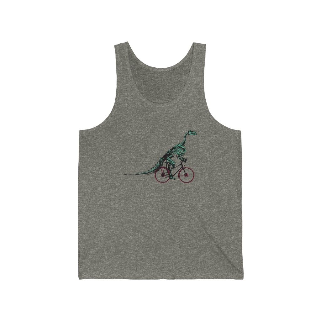 Dino Fossil, Unisex Jersey Tank