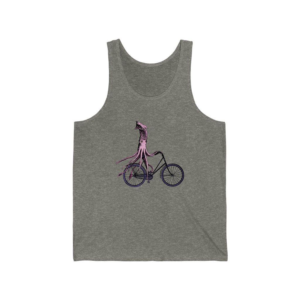 Squid, Unisex Jersey Tank