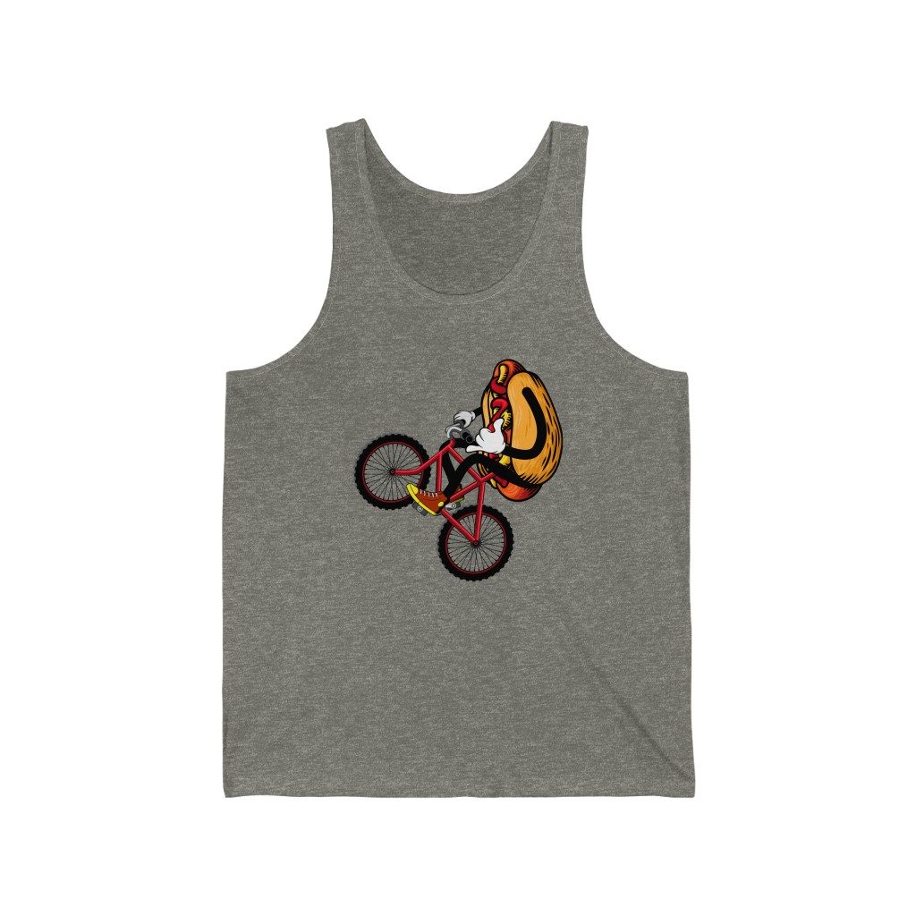 Hot Dog, Unisex Jersey Tank