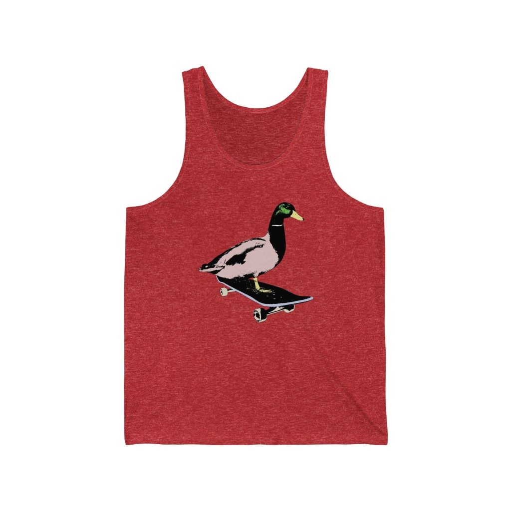 Duck, Unisex Jersey Tank