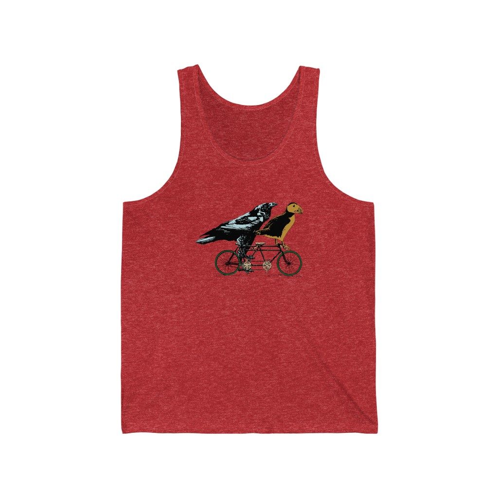 Birds, Unisex Jersey Tank