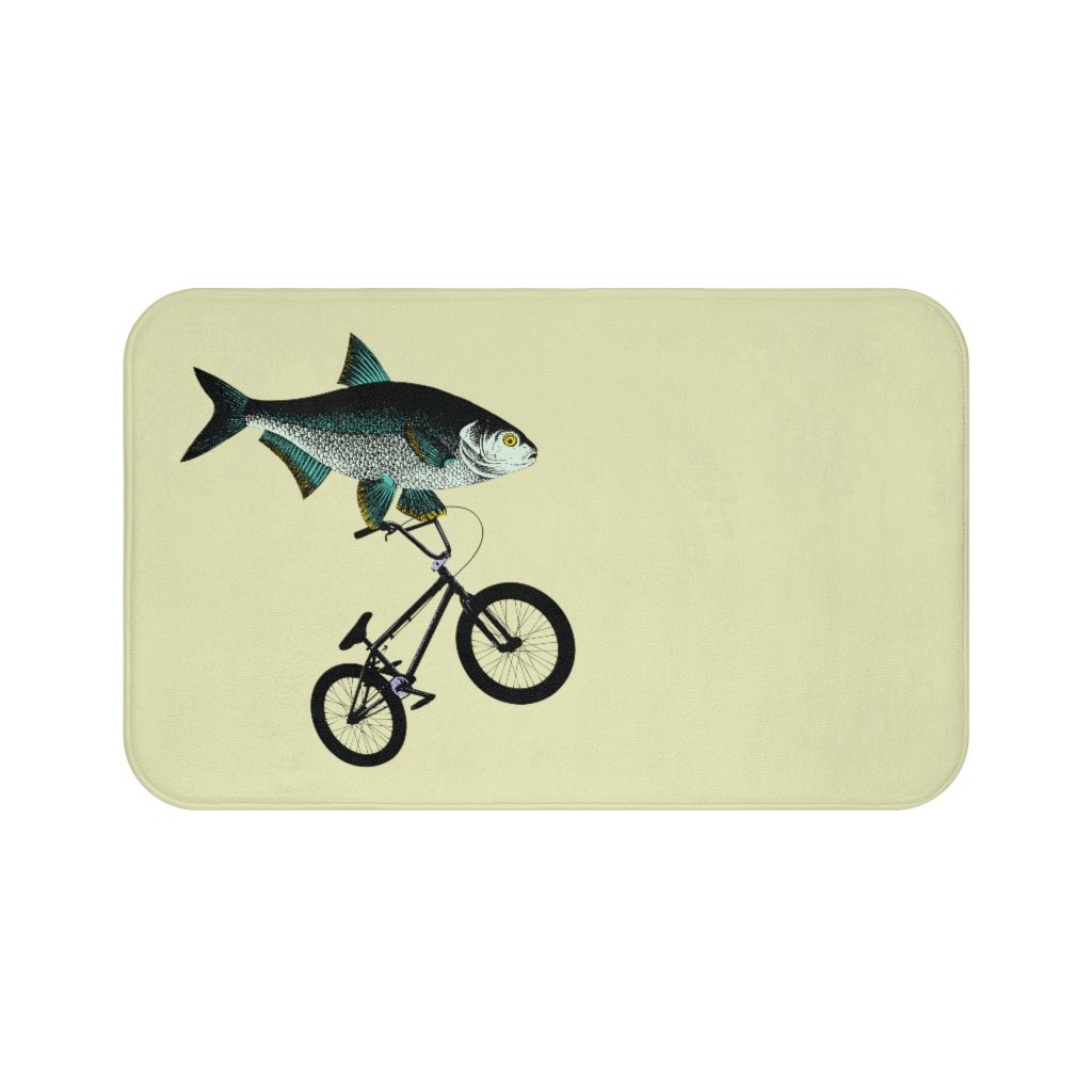 Fish, Bath Mat