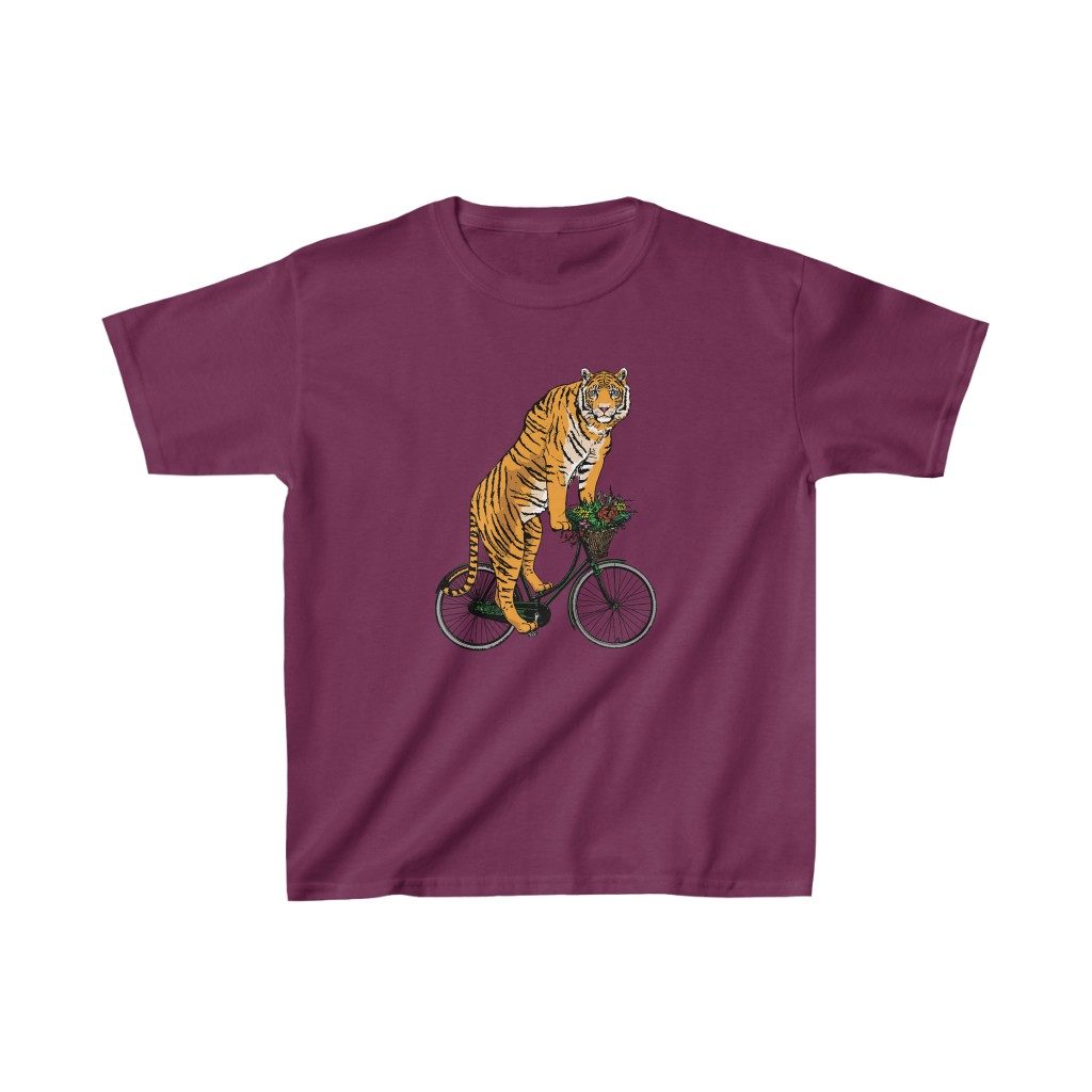 Tiger, Kids Heavy Cotton Tee
