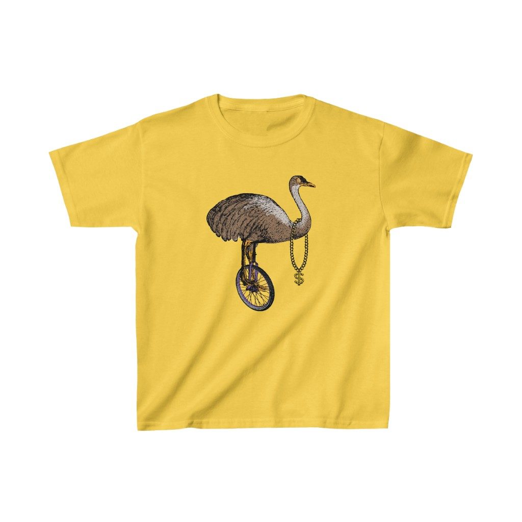 Emu, Kids Heavy Cotton Tee