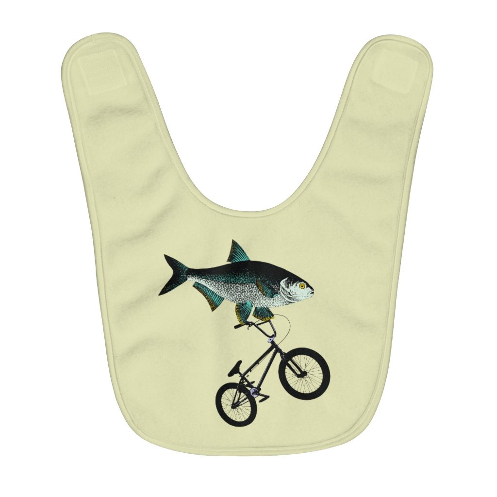 Fish - Fleece Baby Bib