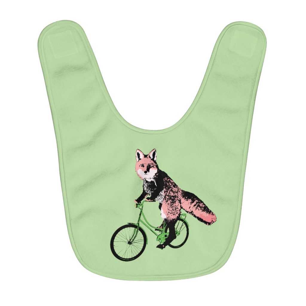 Fox - Fleece Baby Bib