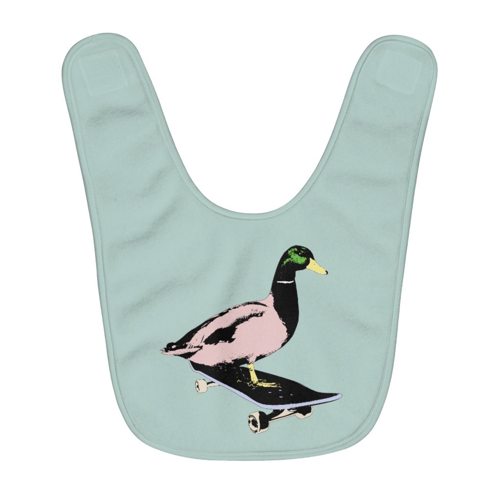Duck - Fleece Baby Bib