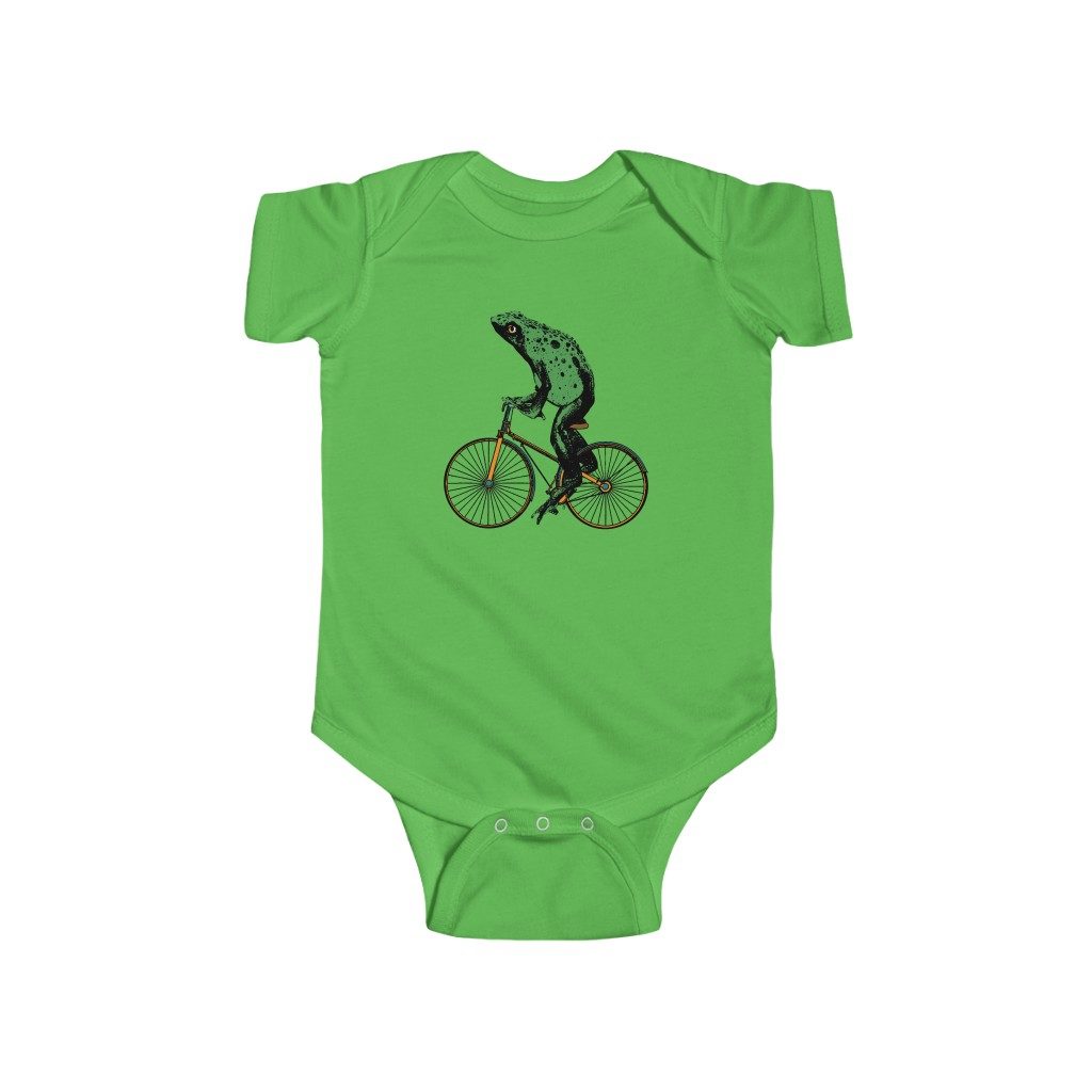 Frog, Infant Fine Jersey Bodysuit