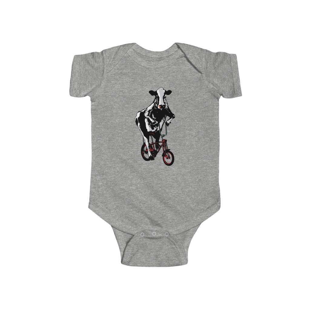 Cow, Infant Fine Jersey Bodysuit