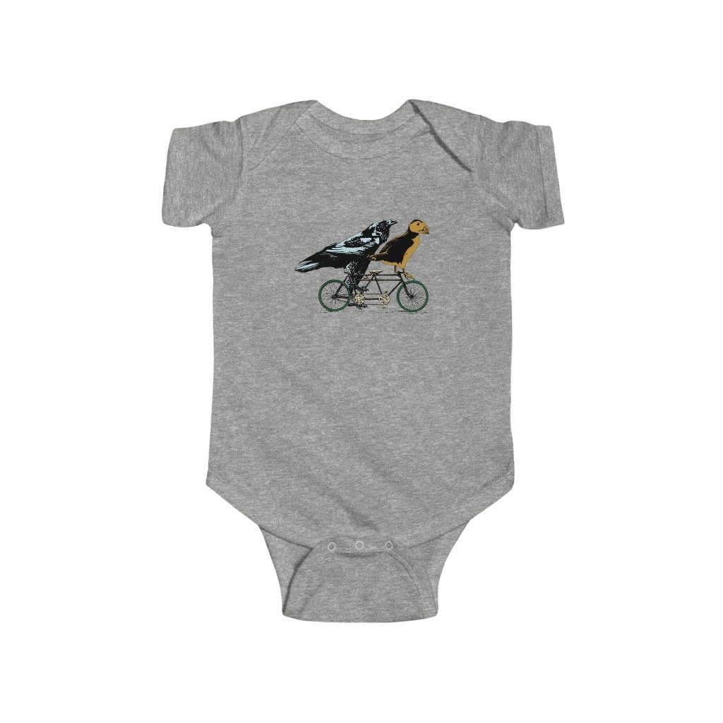 Birds, Infant Fine Jersey Bodysuit