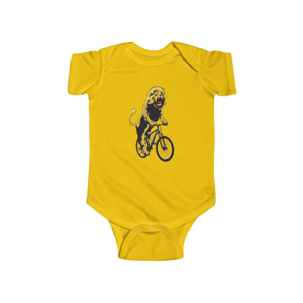 Lion, Infant Fine Jersey Bodysuit