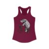 Hippo - Women's Ideal Racerback Tank - Image 12