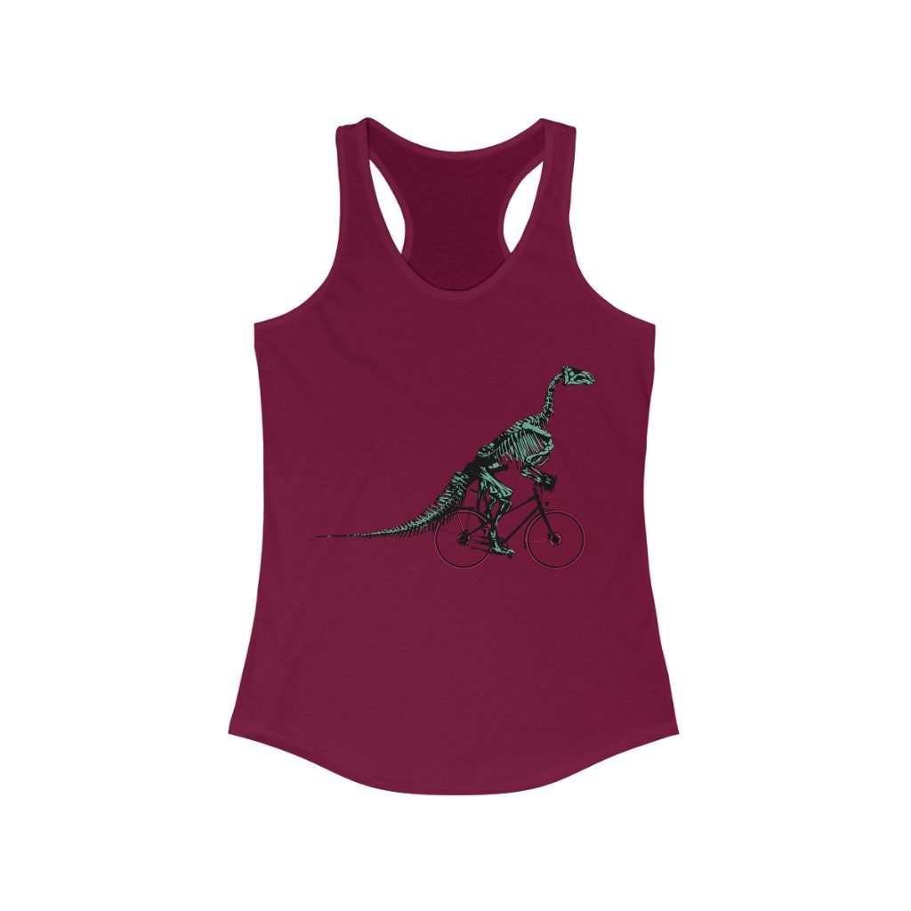 Dino Fossil - Women's Ideal Racerback Tank