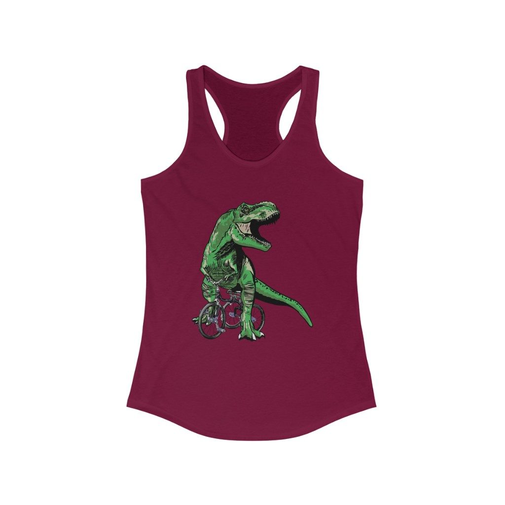 T-Rex - Women's Ideal Racerback Tank